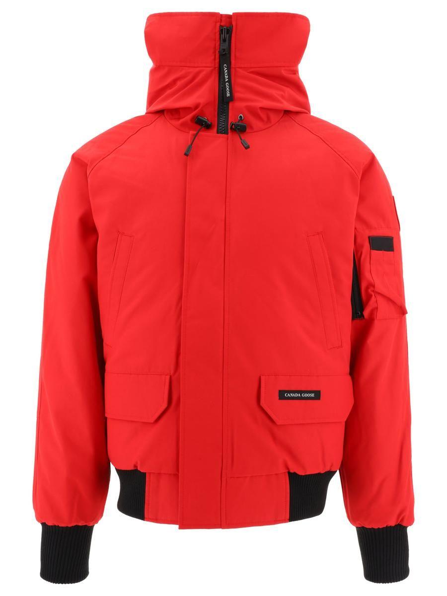 Canada Goose "chilliwack" Bomber Jacket in Red for Men | Lyst