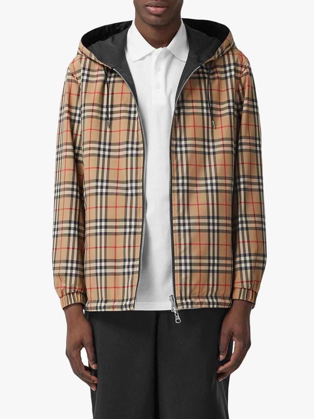 Burberry Reversible Vintage Check Jacket for Men | Lyst