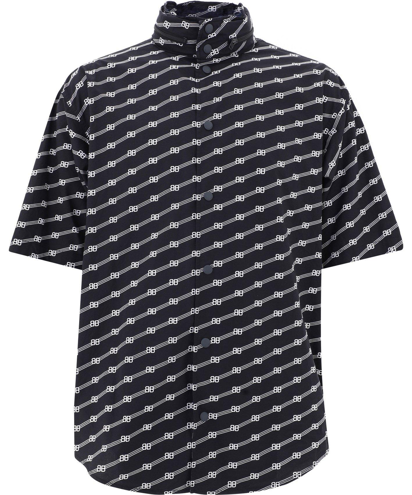 balenciaga short sleeve shirt