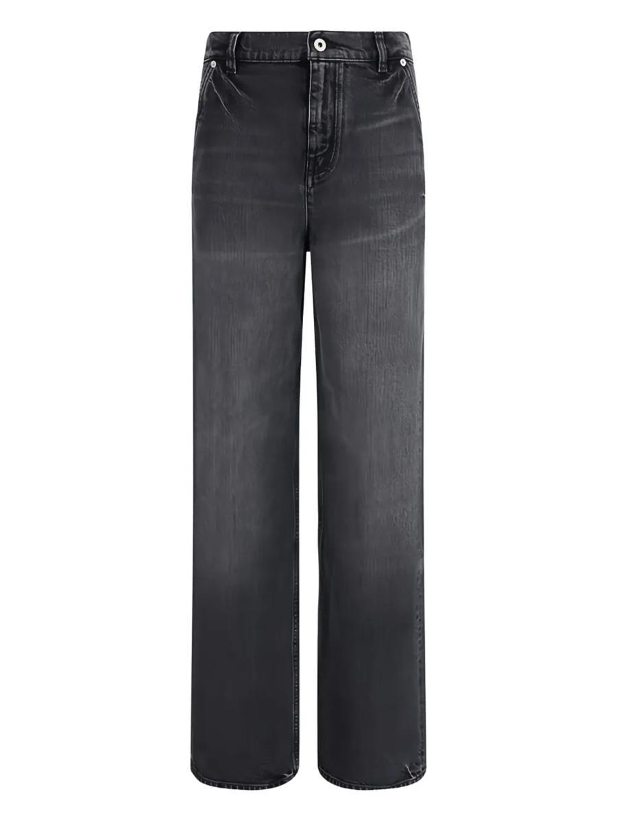 デニム・ジーパン KENZO Woman Jeans Dove Grey FE62PA0909GK 92 Kenzo Outlet: Pants woman - Dove Grey | Kenzo jeans