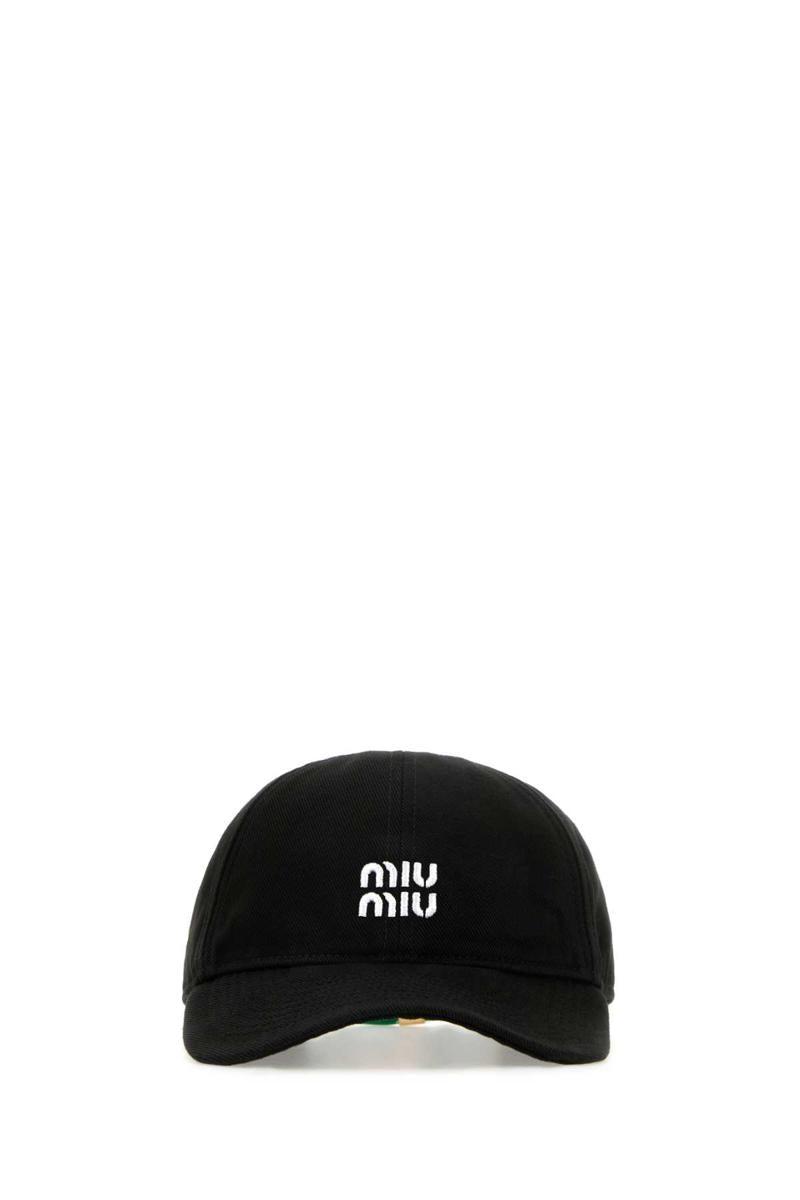 miumiu cap black ♡ miu-miu-Black-Hats-And-