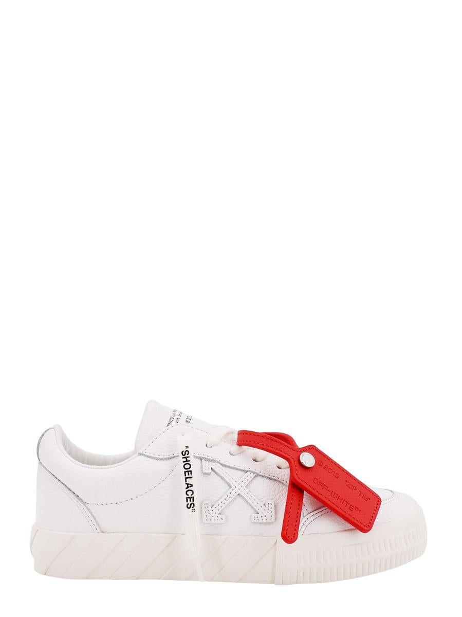 Off-White c/o Virgil Abloh Low Vulcanized in Red