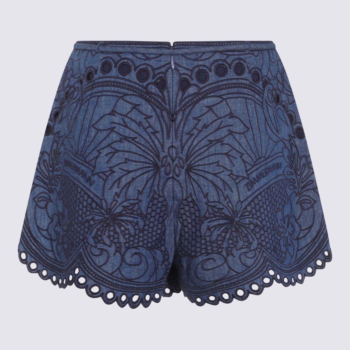 ショーツ ZIMMERMANN PRINTED LINEN BLEND SHORTS Zimmermann Printed linen shorts Zimmermann