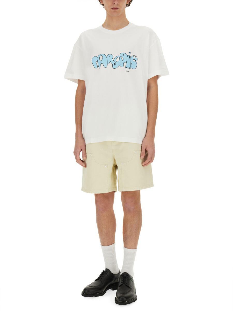 White 3.PARADIS T-shirts for Men | Lyst