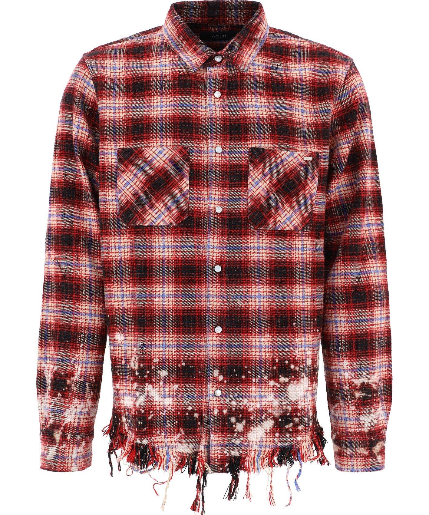 amiri red shirt