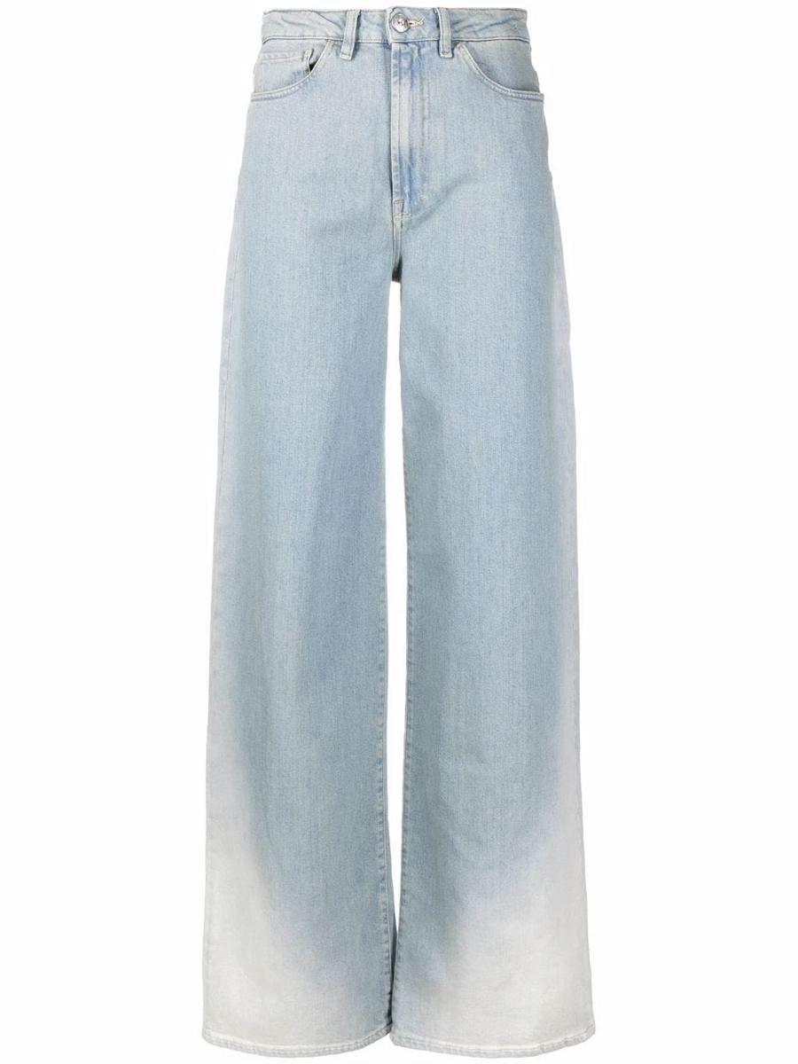 3x1 Flip Wide Leg Denim Jeans in Blue | Lyst