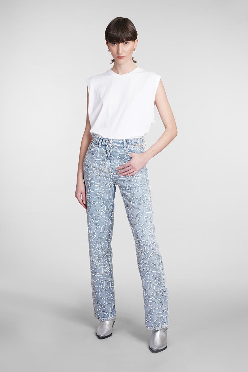 【送料&関税込】IRO Gotz2 Jeans In Blue Cotton IRO Jeans in Blue | Lyst