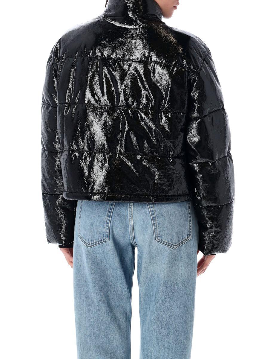 ダウンジャケット・コート Courreges AC VINYL DOWN JACKET Courreges Vinyl Down Jacket in Black | Lyst