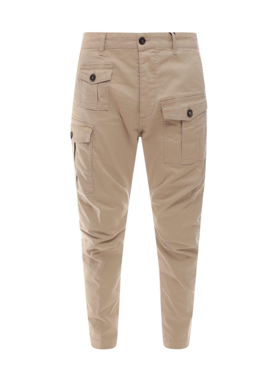 GUCCI COTTON CARGO-TROUSERS – Baltini