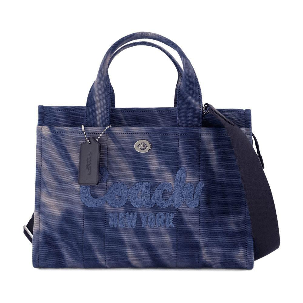 COACH Tie Dye Cargo Tote Bag 26 in Blue | Lyst