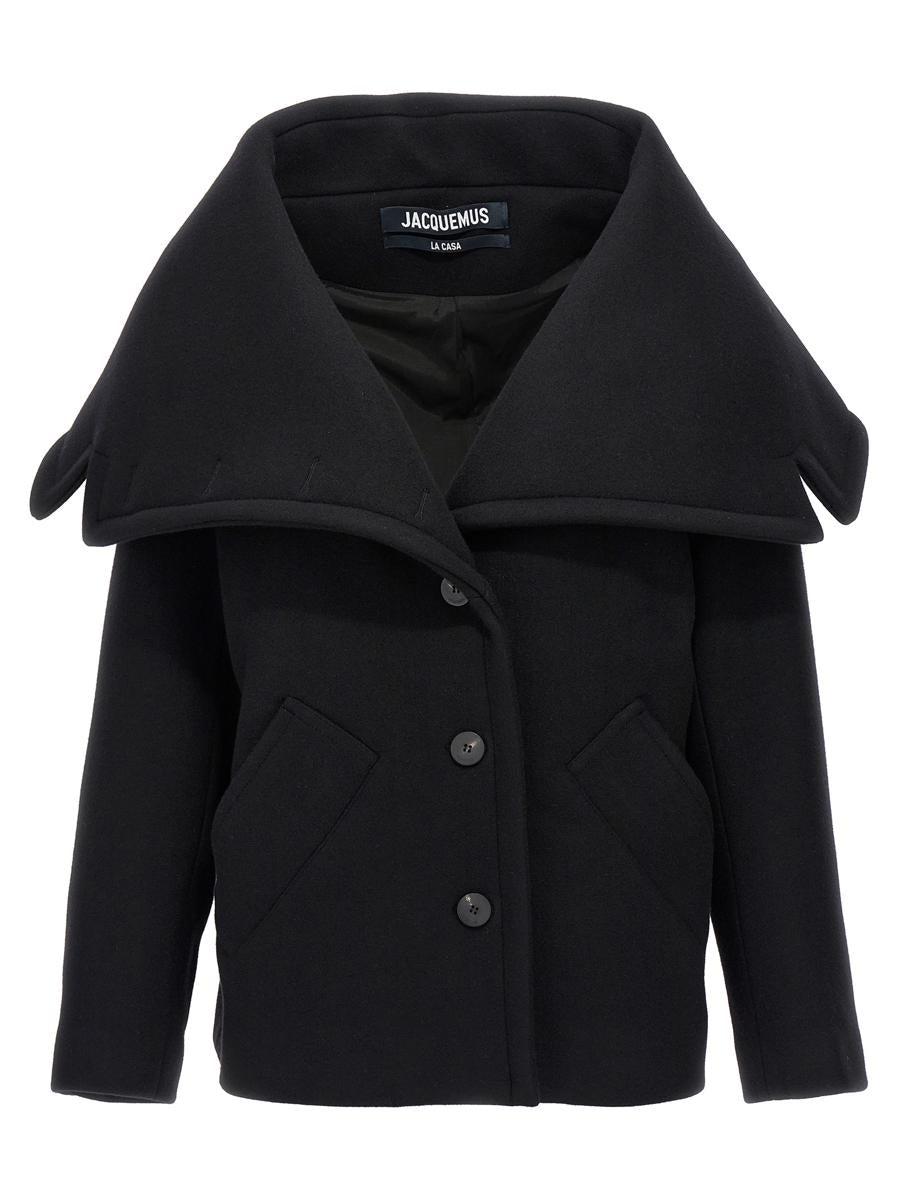 コート JACQUEMUS Woman Coat Black 243CO0771614 990 Jacquemus Coats for Women | Online Sale up to 62% off | Lyst