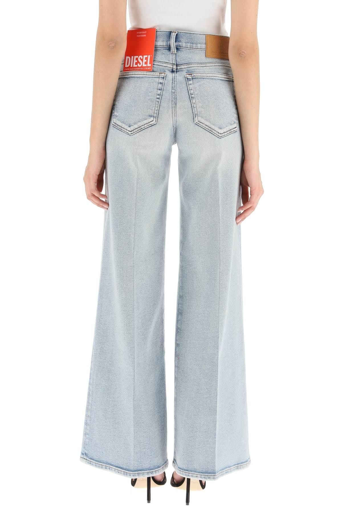 DIESEL Denim Flare Jeans in Light Blue 