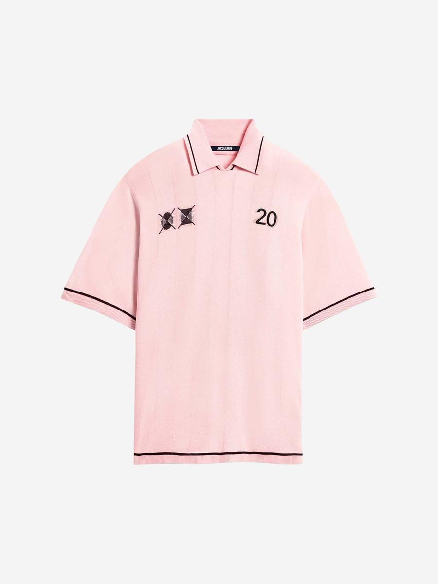 Jacquemus Men's Striped Club Polo Shirt - Bergdorf Goodman
