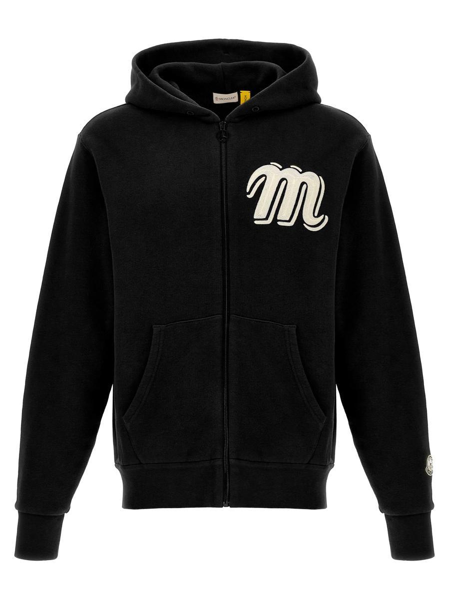 スウェット・トレーナー MONCLER GENIUS x Mercedes-Benz byNigo hoodie Black Moncler Genius Moncler X Mercedes-Benz Bynigo Hoodie in