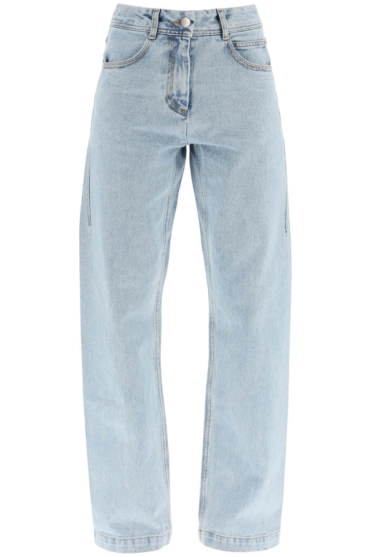 Low Classic Denim Straight Jeans in 