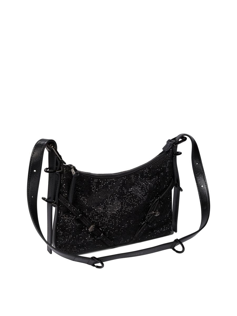 Givenchy Mini Shoulder Bag With Strass Accents in Black | Lyst