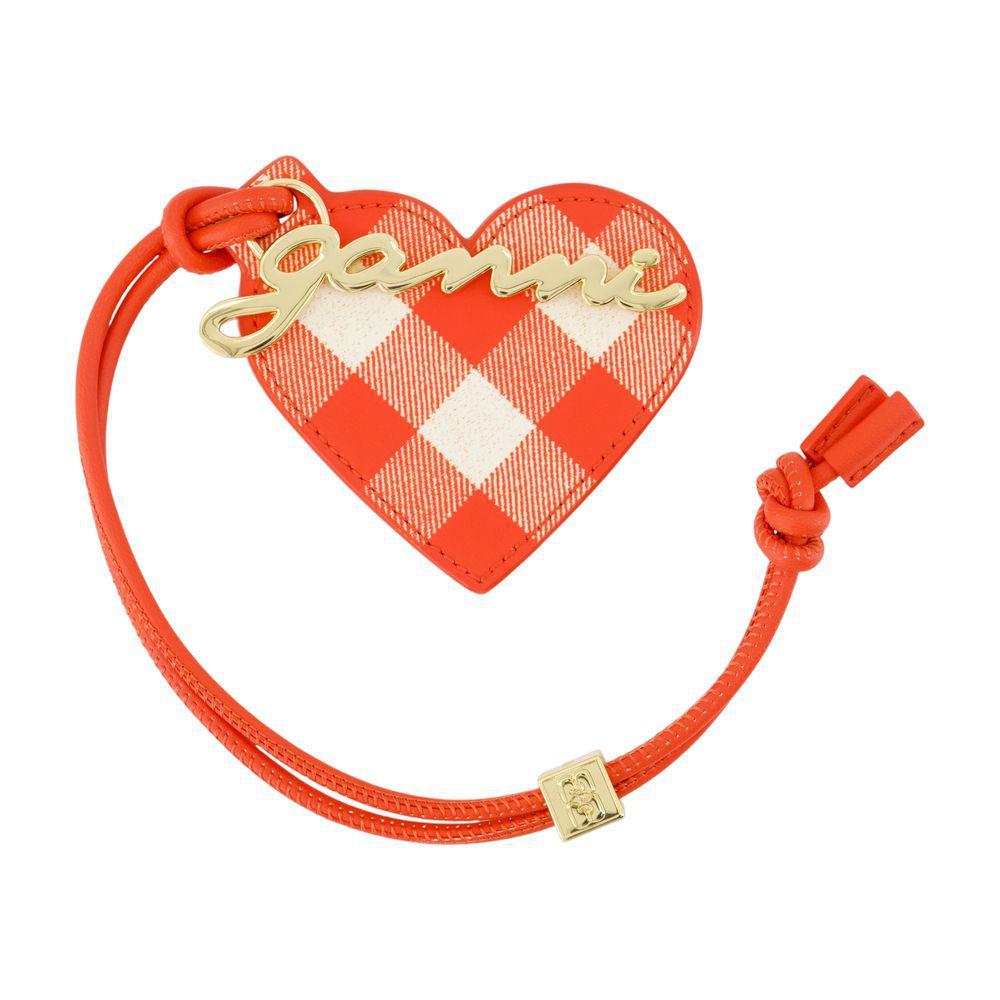 キーホルダー・キーリング Ganni Bou Heart Keyring - Ganni - Leather - Red 楽天市場】GANNI ガニー キーリング Ganni Bou Keyring A6626