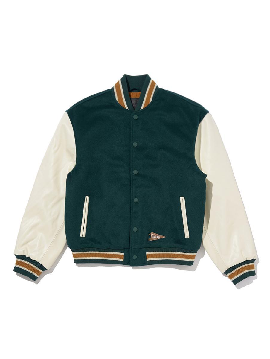 Levi's Coit Letterman Jacket Clothing in Green for Men | Lyst Canada
