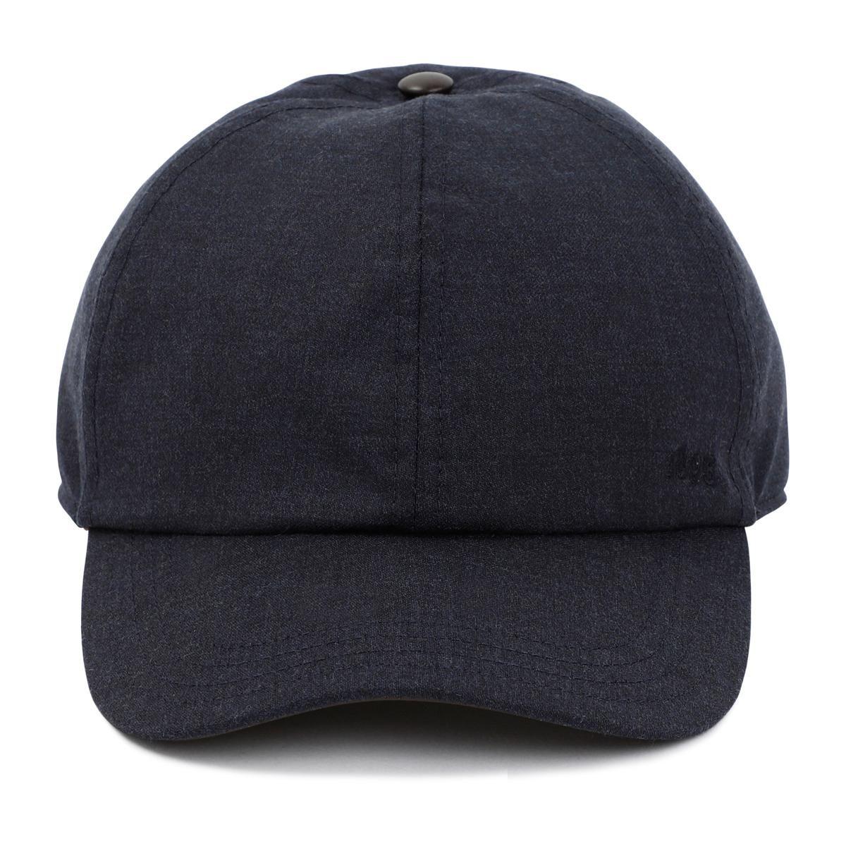 Berluti Wool Baseball Cap Hat in Blue for Men | Lyst