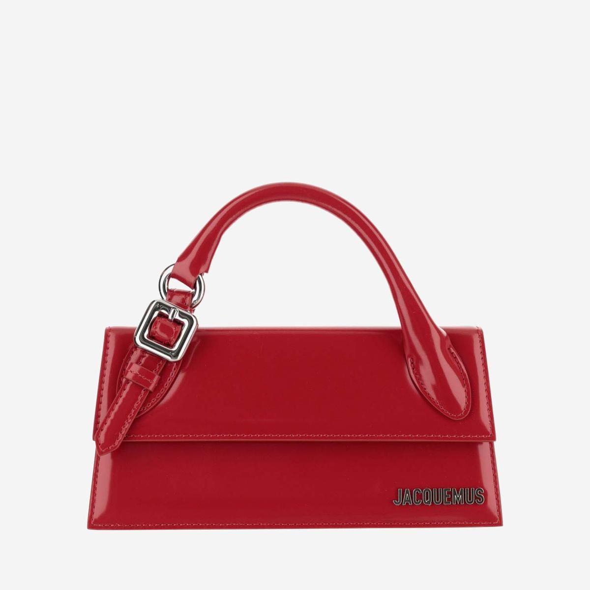 Buy Jacquemus Le Chiquito Long Boucle Top Handle Bag 'Red' - 233BA326 3128  470