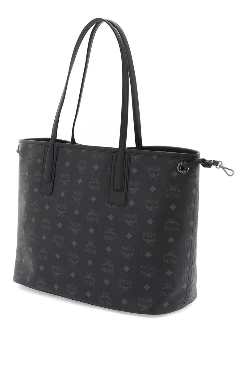 MCM Liz Reversible Bag in Black Lyst