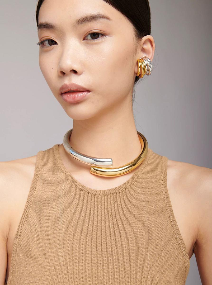 ブレスレット FEDERICA TOSI FW25 CHOKER ISA (FT25CK01 GOLD18K) Federica Tosi gold-plated Choker | Gold | FARFETCH