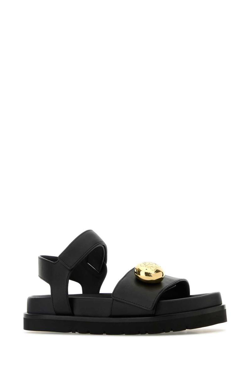 VIP価格.LOEWE SANDALO INFRADITO IN PELLE Sandali Loewe in Pelle Verde taglia 39 EU - 44137275