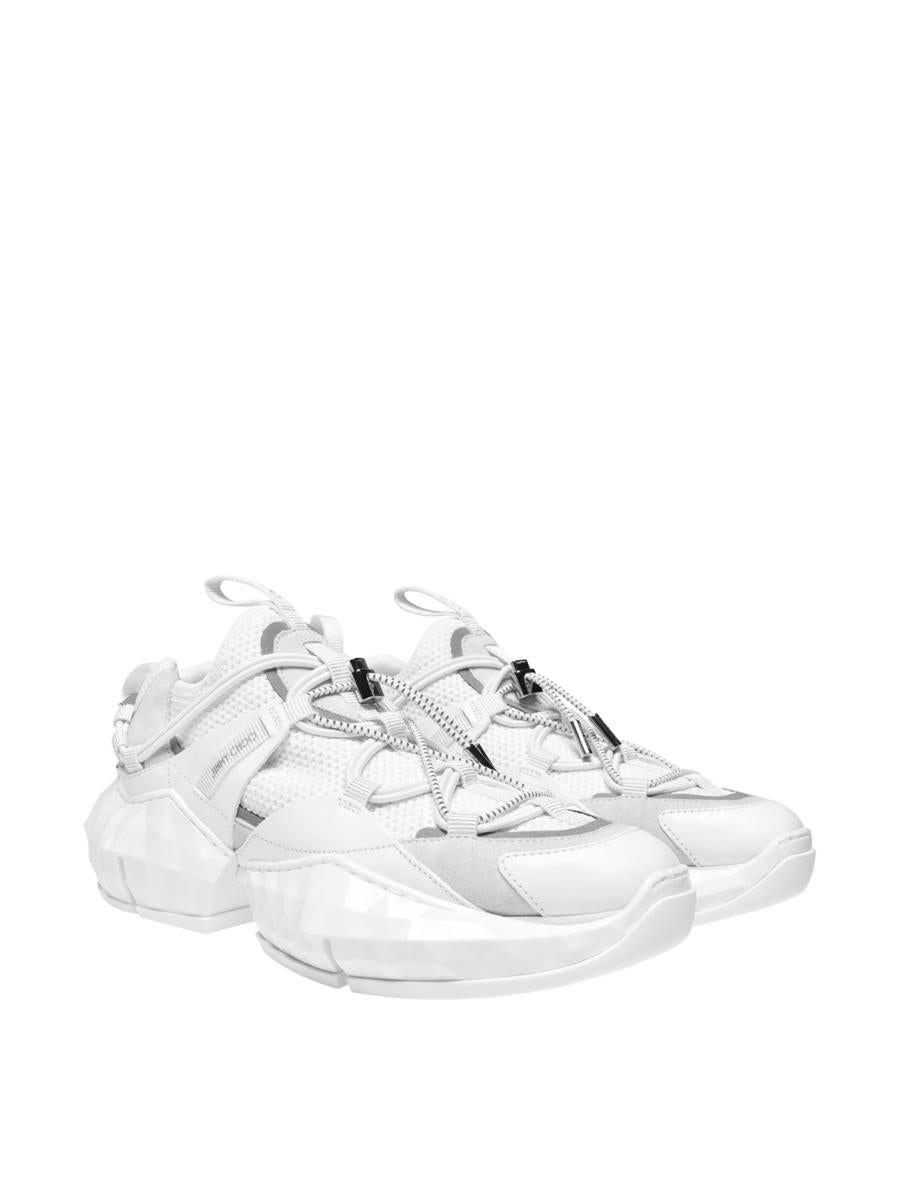 Jimmy Choo Diamond Trail Sneakers in White | Lyst