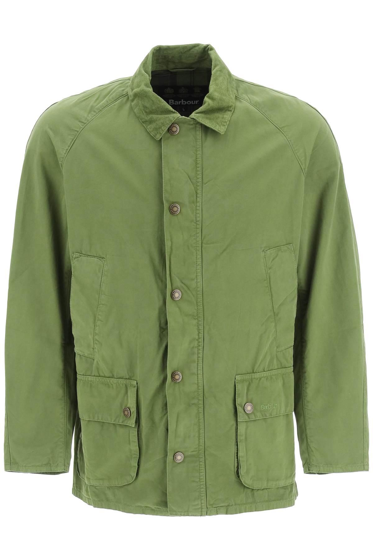 Barbour Cotton Ashby Casual Jacket in Green for Men | Lyst