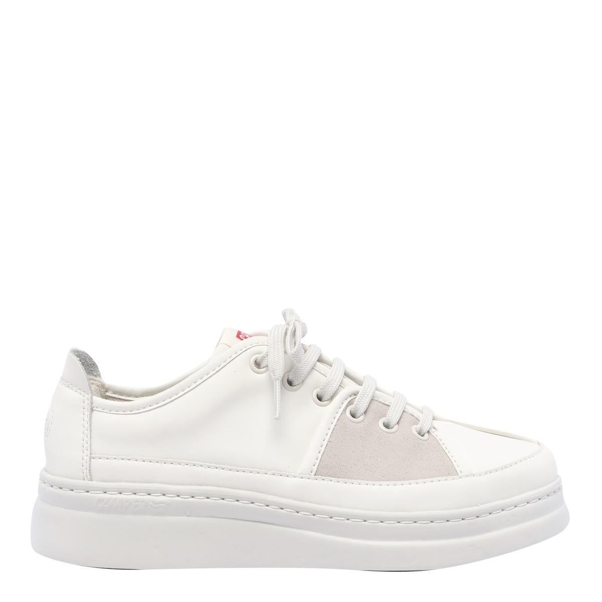 camper white shoes