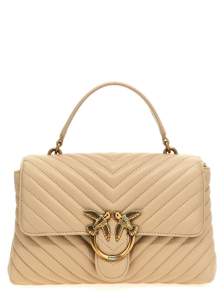 トートバッグ PINKO 'Love Lady Puff Classic' handbag (100043A0GK L84Q) PINKO BAG - CLASSIC LADY LOVE BAG PUFF CHEVRON 