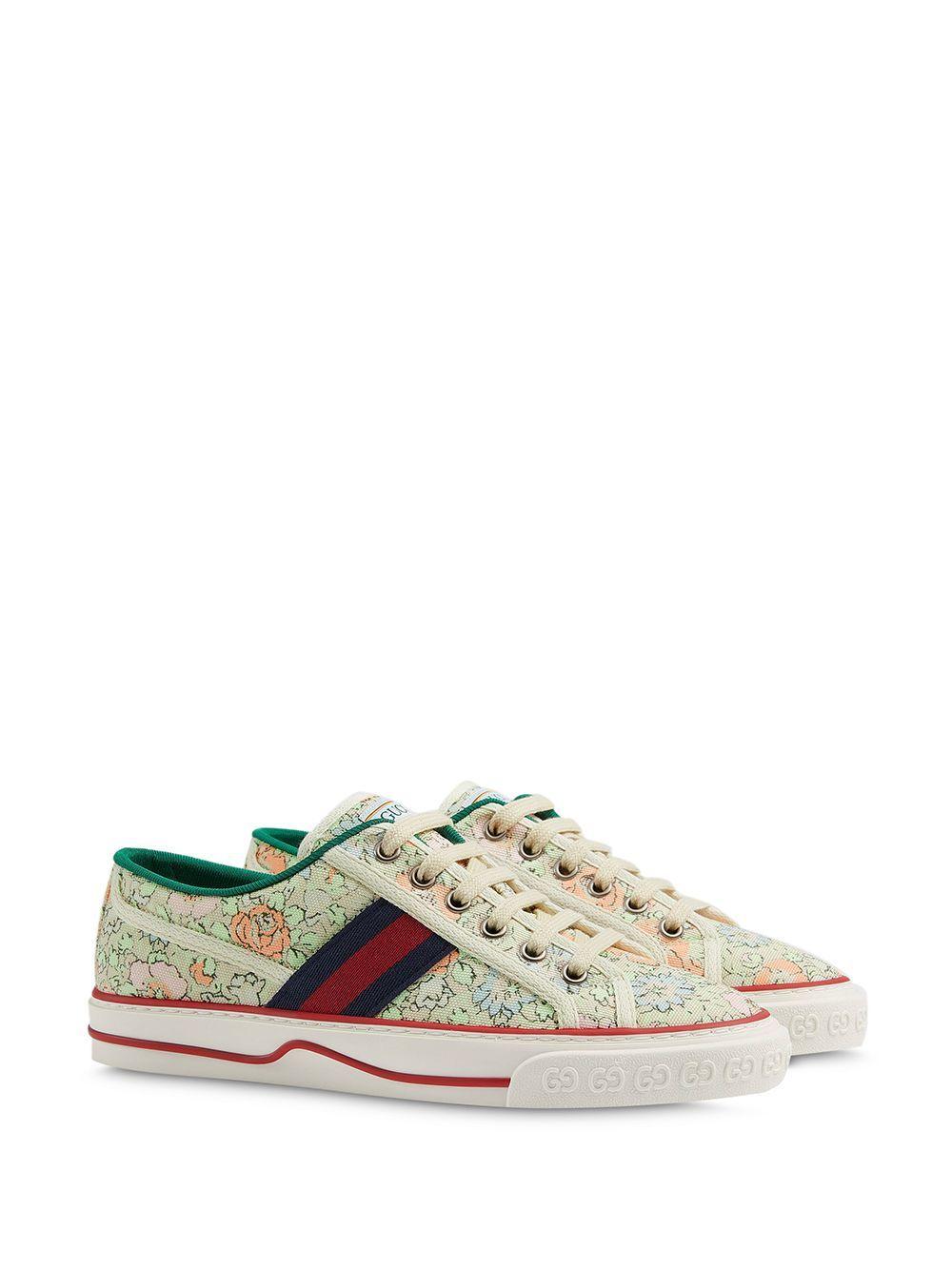 multi color gucci sneakers