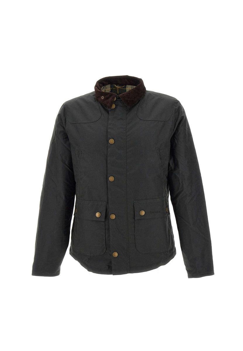 Barbour "reelin Wax" Jacket in Black for Men Lyst