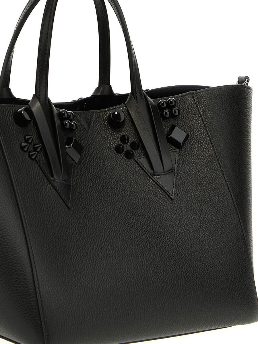Christian Louboutin Women's Cabachic Small Leather Tote Bag - Black