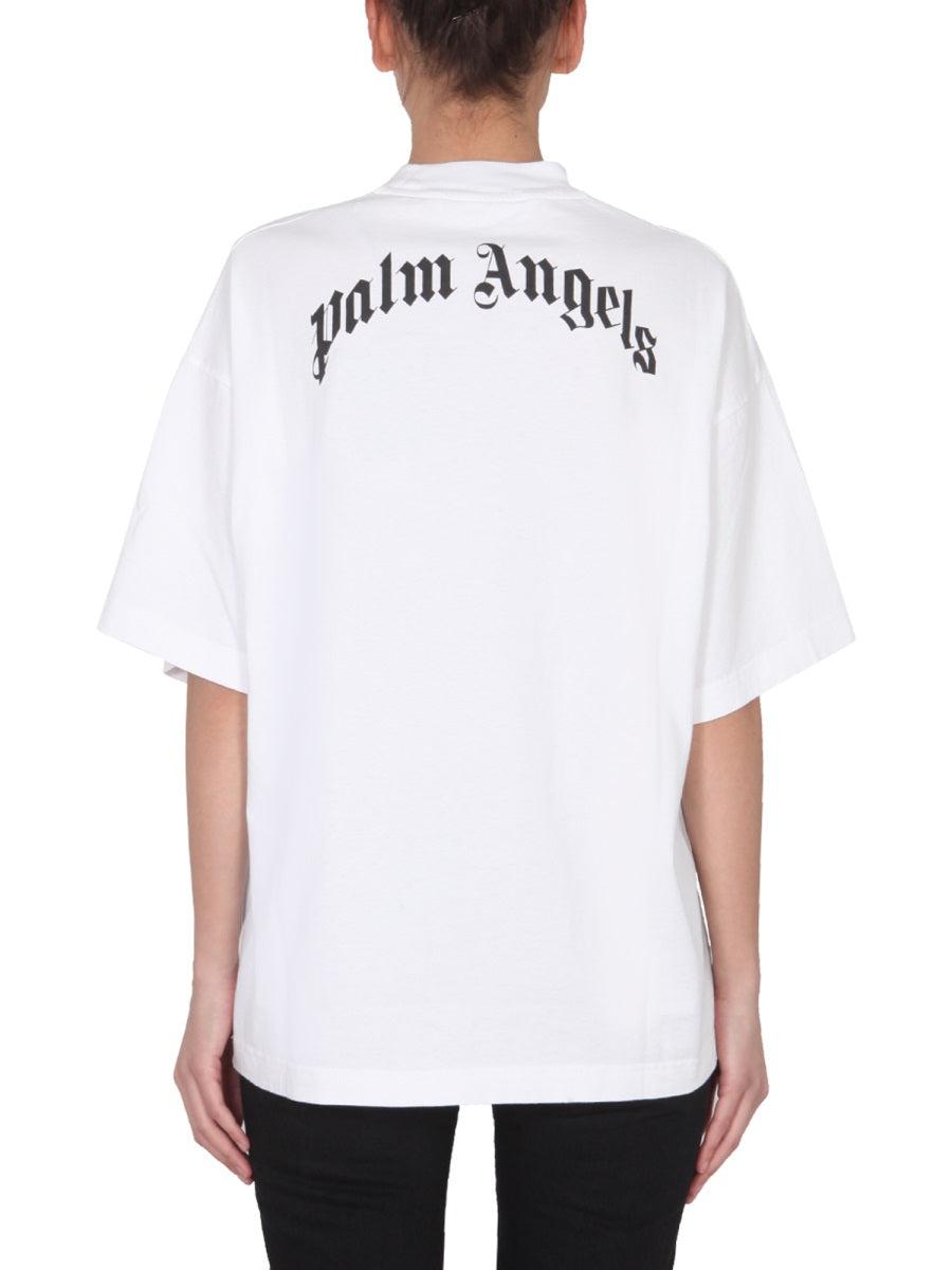 Palm Angels teddy Bear T-shirt in White