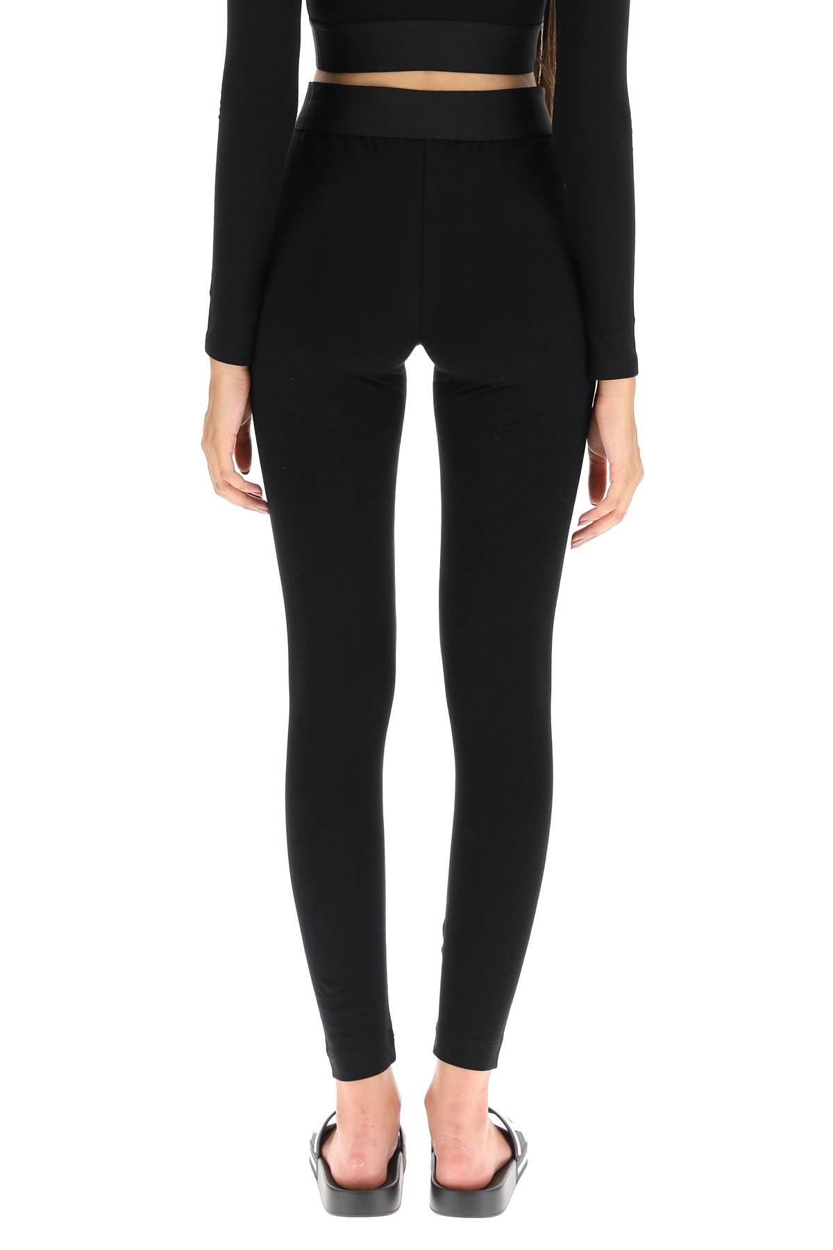 Dolce & Gabbana Logo leggings in Black | Lyst