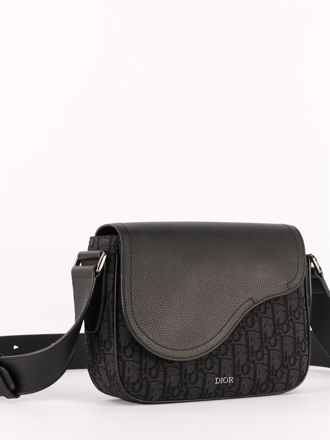 Dior Saddle Bag Mini in Black for Men