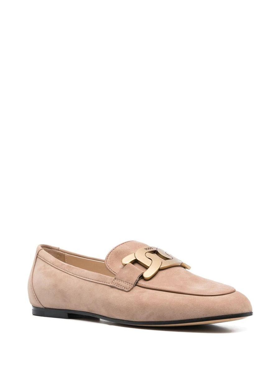 Tods flat best sale shoes