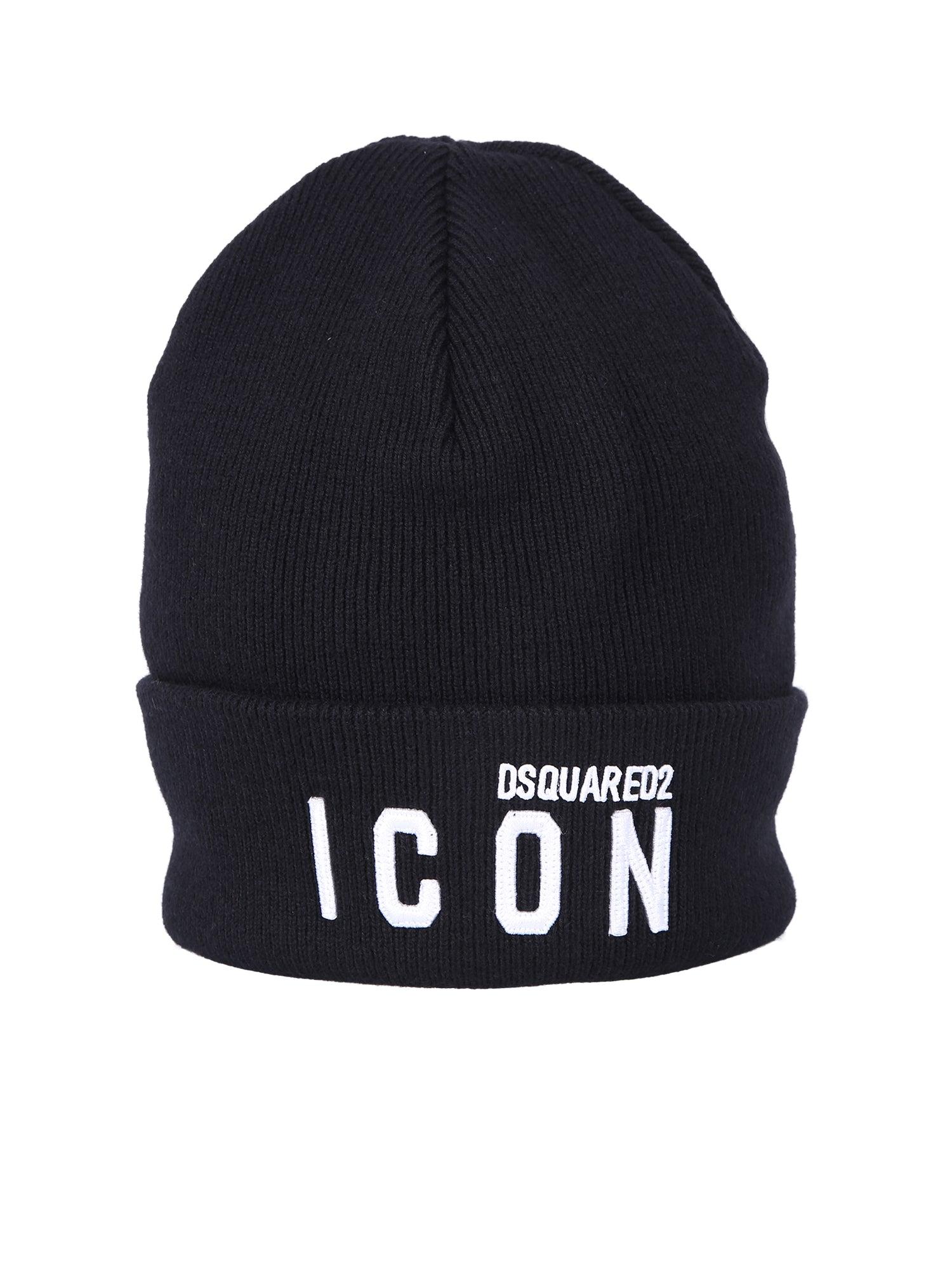 grey dsquared beanie