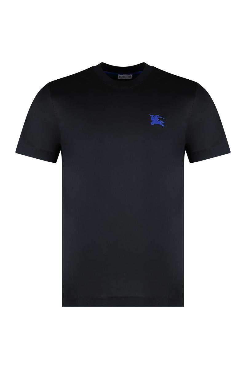 Burberry crew neck t shirt hot sale