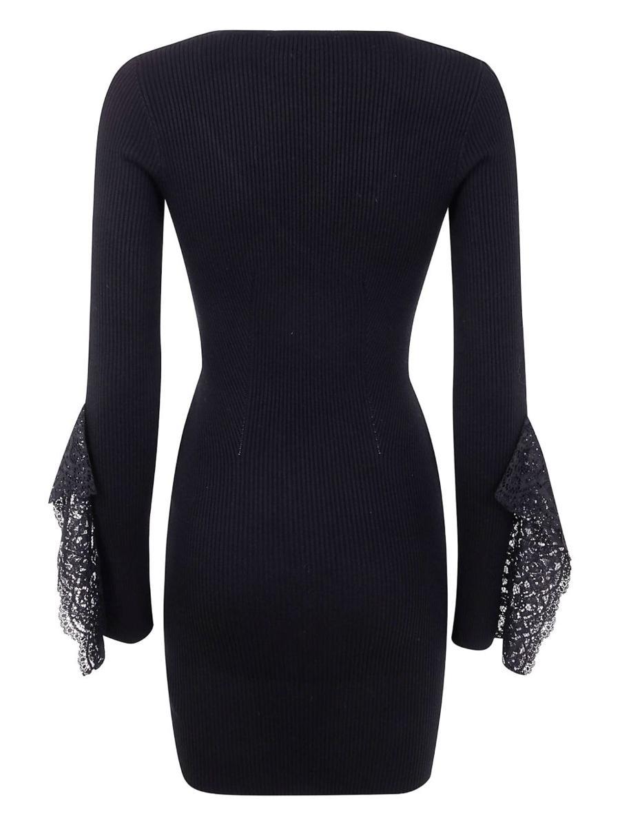 ワンピース BLUMARINE BLACK MINI DRESS 22949057_53085722_600.jpg