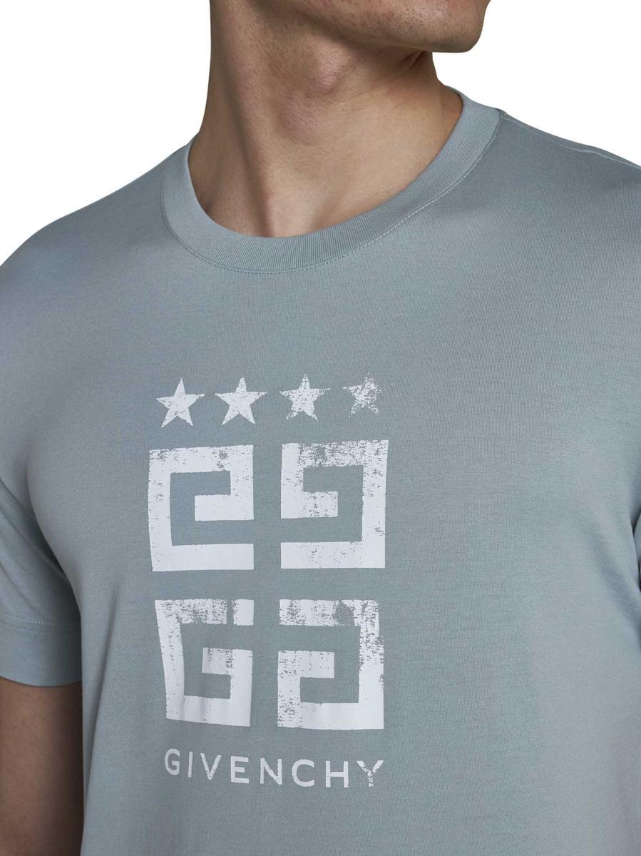 Givenchy T Shirt in Blue for Men Lyst Canada