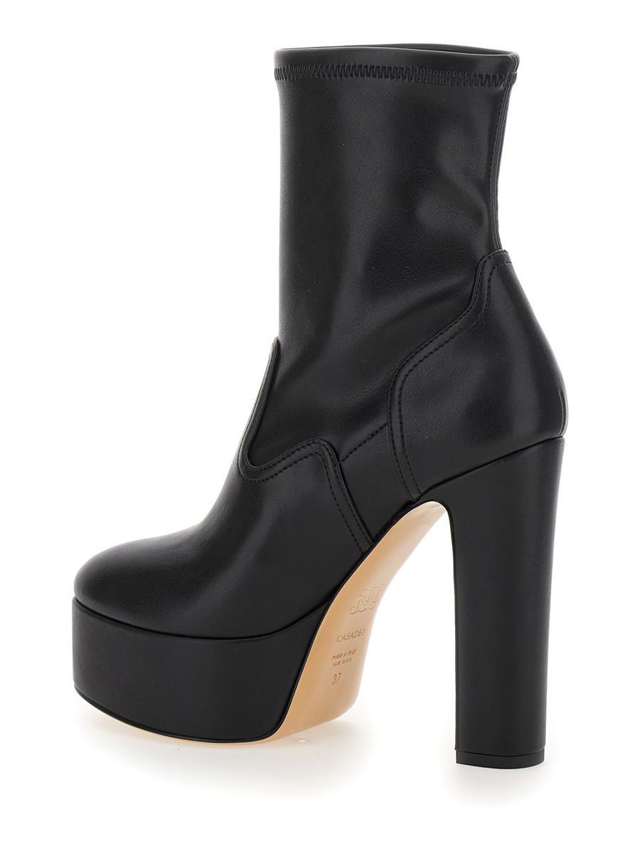 ミドルブーツ CASADEI Women Boots 2R398W040N C15119000 Black Maxxxi in Black for Women | Casadei®