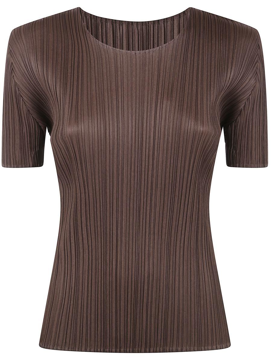 Pleats Please Issey Miyake T-shirts for Women | Online Sale