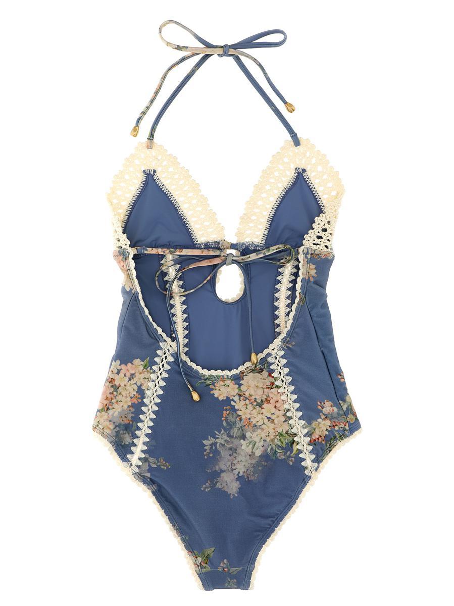 ワンピース水着 ZIMMERMANN Women Swimsuit 4217WSS251CREAM MULTI Beige Designer One Piece Swimwear | Designer Swimsuit | ZIMMERMANN US