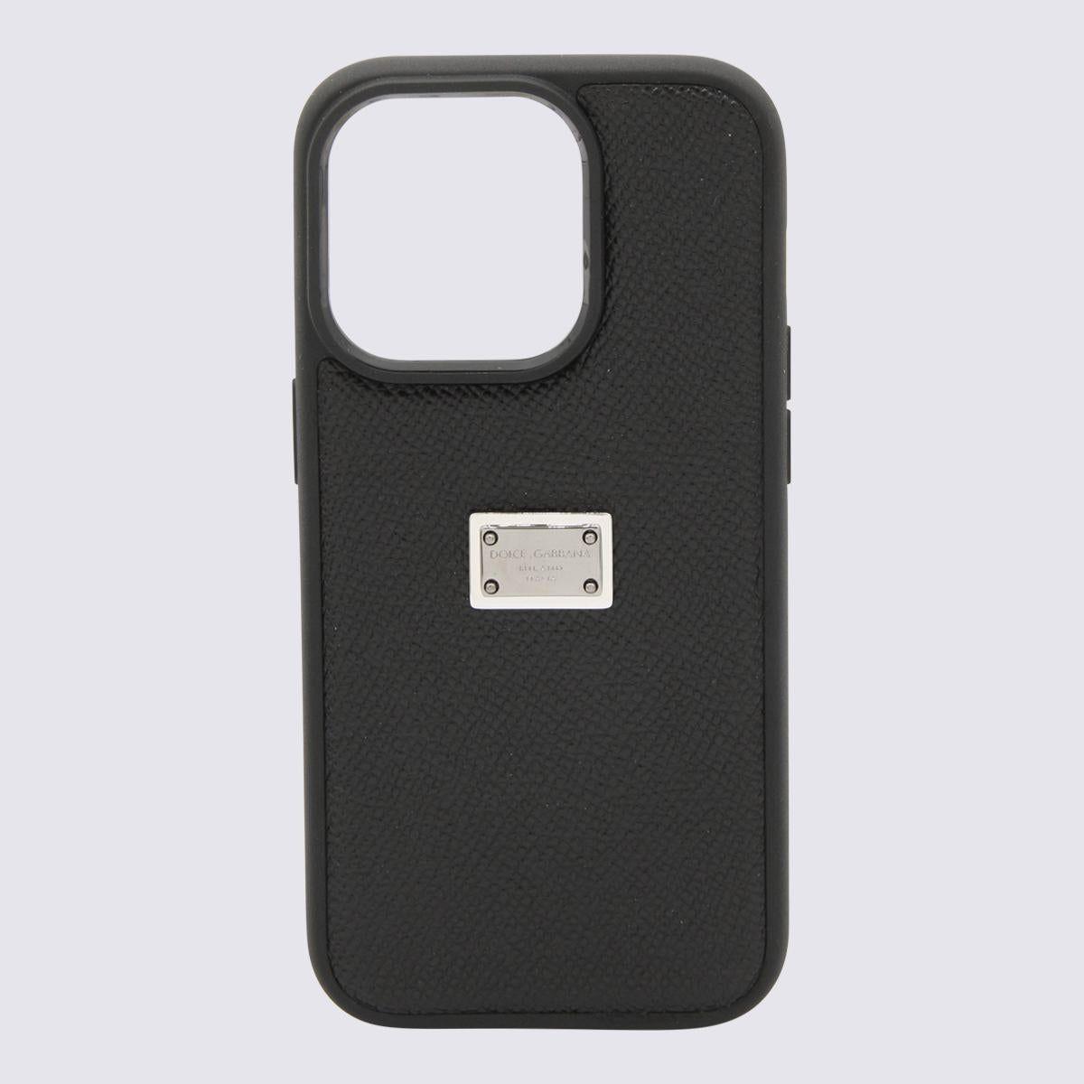 Dolce & Gabbana logo-print iPhone 13 Pro Max Case - Black