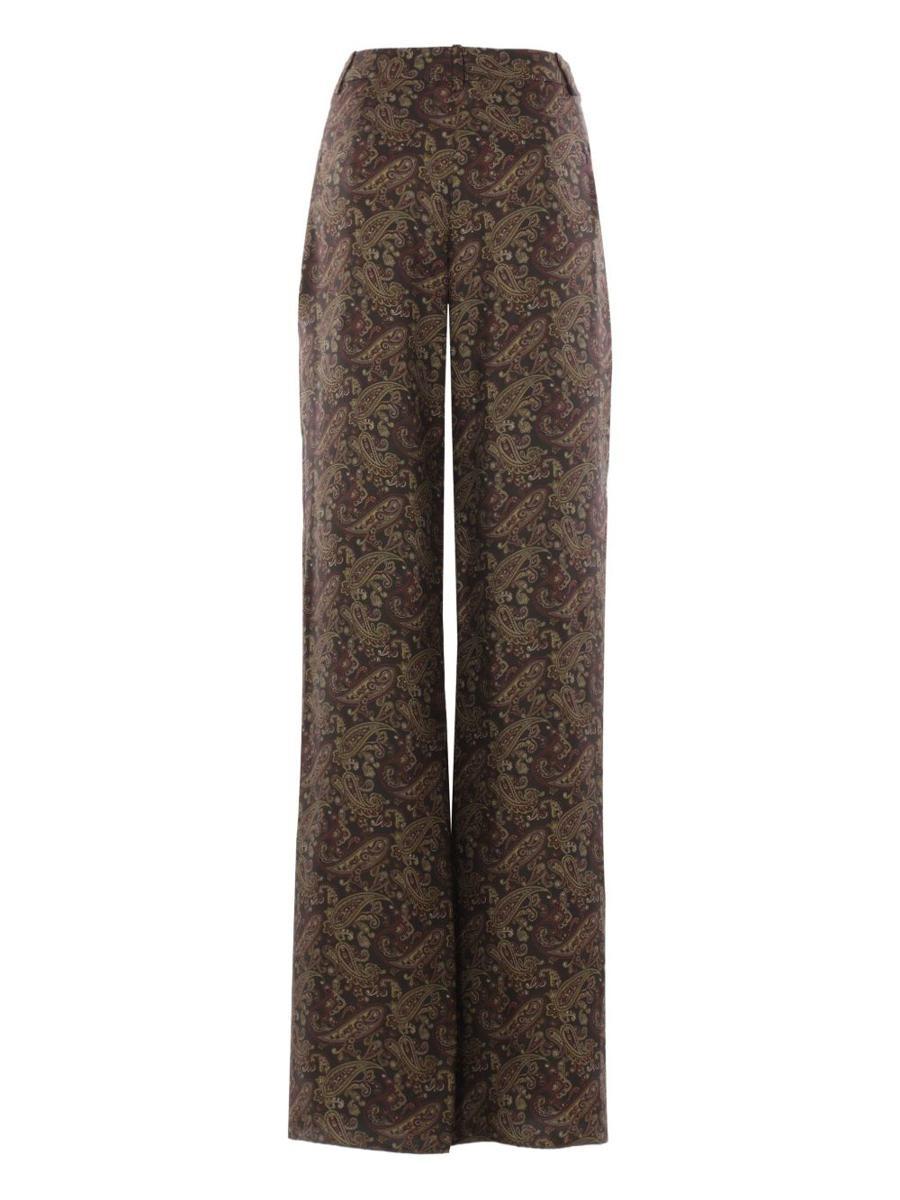 パンツ Saint Laurent Medallion Pattern Trousers Saint Laurent】Medallion Pattern Trousers SAINT LAURENT