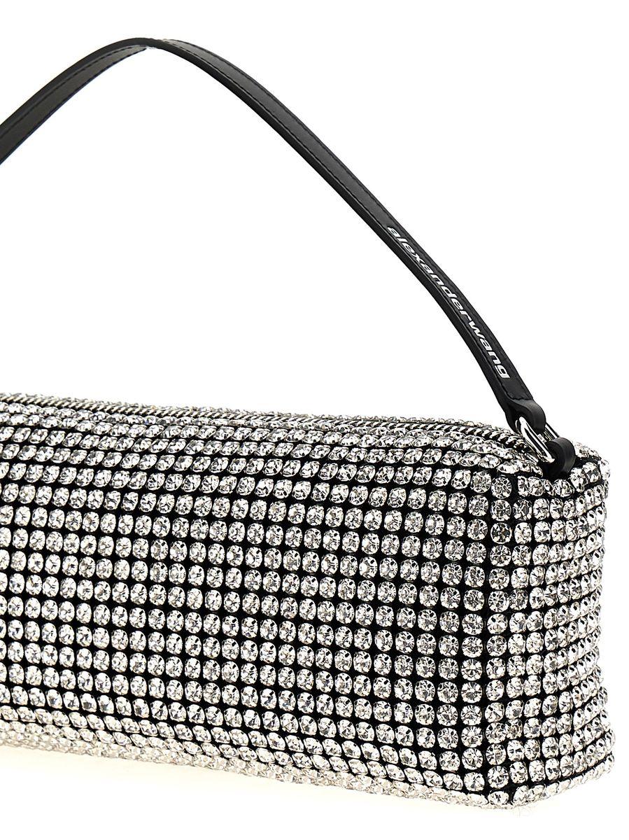 トートバッグ Heiress Flex Bag - Alexander Wang - Mesh - White HEIRESS FLEX BAG IN CRYSTAL MESH in WHITE | alexanderwang®