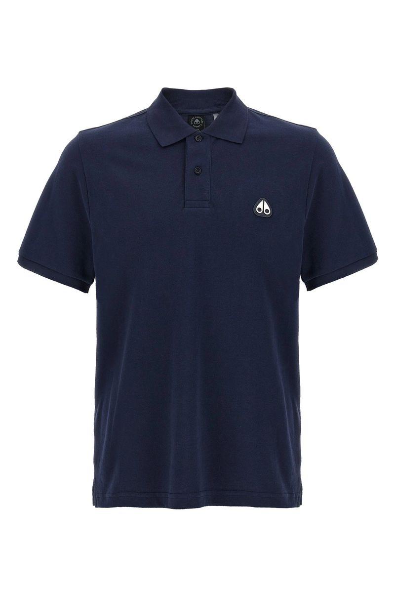 Tシャツ・カットソー MOOSE KNUCKLES Men T-shirt Navy M15MT770 833 Mainimage.jpg