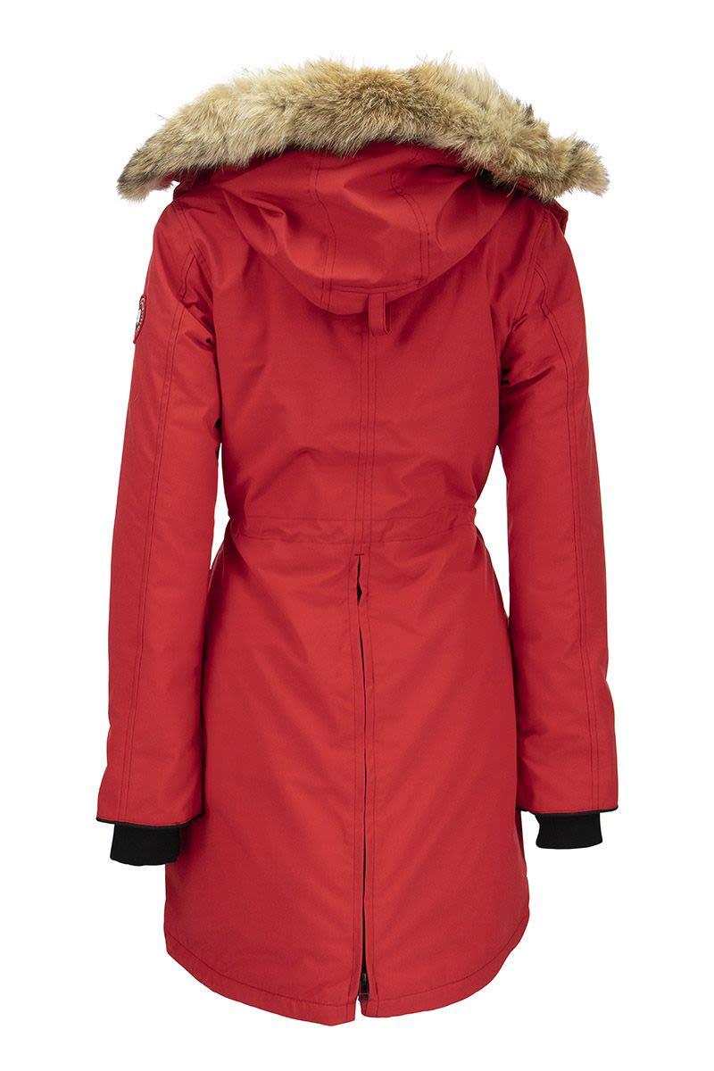rossclair parka red